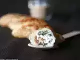 Recette Roquette et menthe avec chèvre et figues pour des mini feuilletés