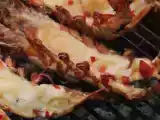 Recette Gambas géantes grillées aux poivrons