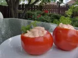 Recette Tomates farcies très fraiches aux crevettes
