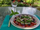 Recette Salade provençale aux tomates, poivrons et anchois