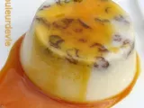 Recette Panna cotta rhum-raisins au coulis de caramel