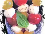 Recette Brochette de tomates cerises et mozzarella