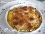 Recette Crumble pommes/mangue