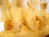 Recette Brochettes de bananes et d'ananas caramélisées aux épices douces