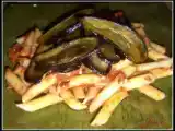Recette Penne sauce piquante et aubergines grillées