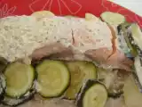 Recette Papillote de saumon aux courgettes et pommes de terre