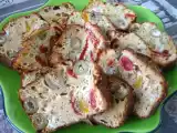 Recette Tortilla cake aux poivrons et olives