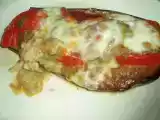 Recette Aubergines fondantes à la coppa, tomates, pistou et mozzarella