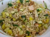 Recette Salade de blé au poulet