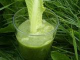 Recette smoothie romaine, pomme verte et gingembre