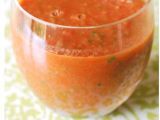 Recette Gazpacho de tomate, basilic et pasteque