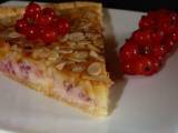 Recette Tarte groseilles et amande