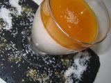 Recette Panna cotta banane, lait de coco, sauce gingembre