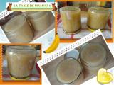 Recette Confiture de bananes, citron et vanille