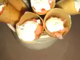 Recette Cornets en feuilles de bricks