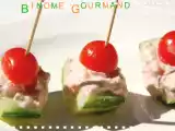 Recette Concombre farci au thon