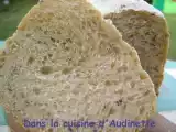 Recette Pain champêtre aux graines de lin