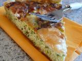 Recette Quiche courgette, chèvre, menthe