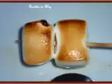 Recette Brochettes de chamallows dores au barbecue