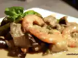 Recette Curry vert de crevettes aux légumes