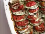 Recette Tian de courgette et de tomate