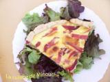 Recette Quiche d'oignons au bacon et au conté