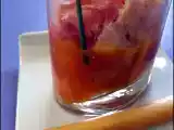 Recette Verrine de pizza destructurée au jambon cru