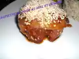 Recette Paupiette de dinde au miel et sésame