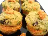 Recette Madeleines salées aux herbes et aux olives