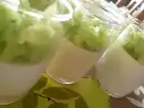 Recette Pannacotta salée au bleu et ses dés de concombre