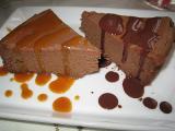 Recette Gâteau ultra-fondant chocolat-ricotta et sauce corsée au cacao