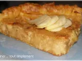 Recette Flan pâtissier spéculoos - pommes