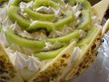 Recette Bavarois au citron kiwi pour kaouther