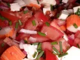 Recette Salade surimi-mozarella