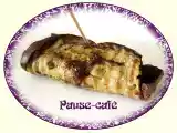 Recette Petits rouleaux d'aubergines grillées farcis à la toscane