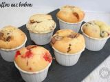 Recette Muffins varies aux bonbons