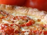 Recette Tarte fine aux tomates et à la moutarde