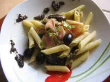 Recette Salade de penne aux aubergines et jambon aoste*