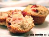 Recette Muffins aux fraises et aux bananes