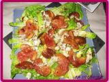 Recette Salade aux figues roties, gingembre et bleu de bresse