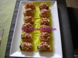 Recette Bruschettas aux crevettes grises