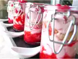 Recette Verrines au baba au rhum et fruits rouges