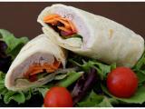 Recette Wraps fraîcheur : thon, kiri, carottes, tomates, salade