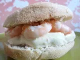 Recette Muffin anglais façon sandwich aux crevettes