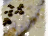 Recette Filet de loup (ou de bar) aux échalotes et à la crème