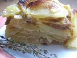 Recette Mille feuilles de pommes de terre charlotte aux cèpes