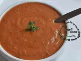 Recette Soupe de tomates rouges, céleri, oignon et lait à la farine de maïs