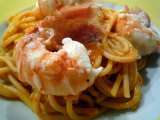 Recette Scampi - spaghetti aux langoustines