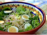 Recette Salade fraîche aux germes de soja