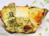 Recette Petits flans courgette, curry et féta